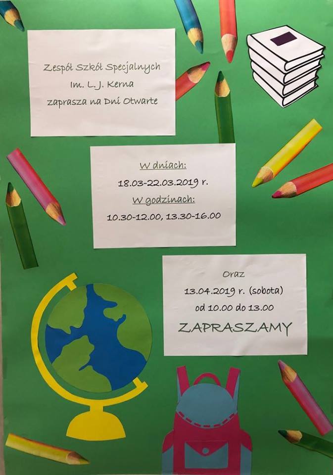 Dni Otwarte w Zespole Szkół Specjalnych