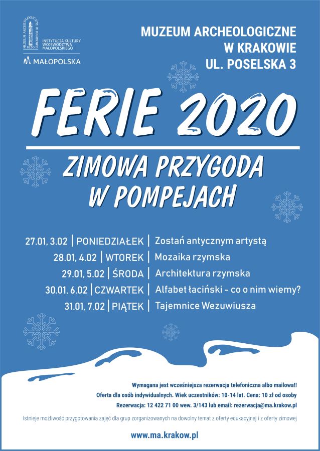 Zimowa przygoda w pompejach