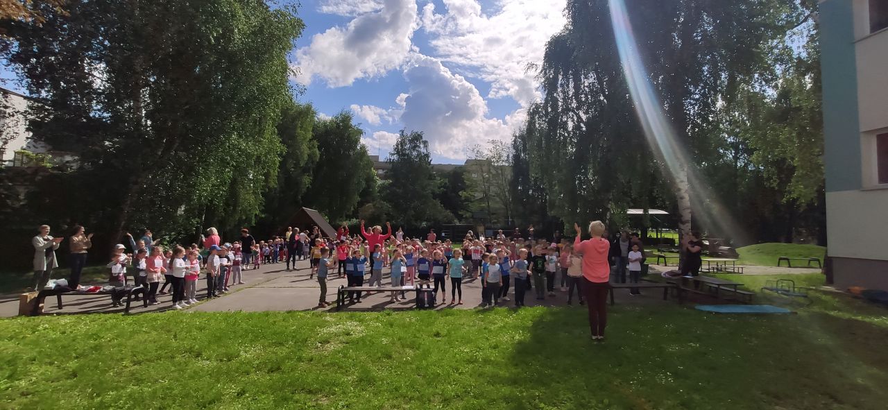 Przedszkolna olimpiada sportowa