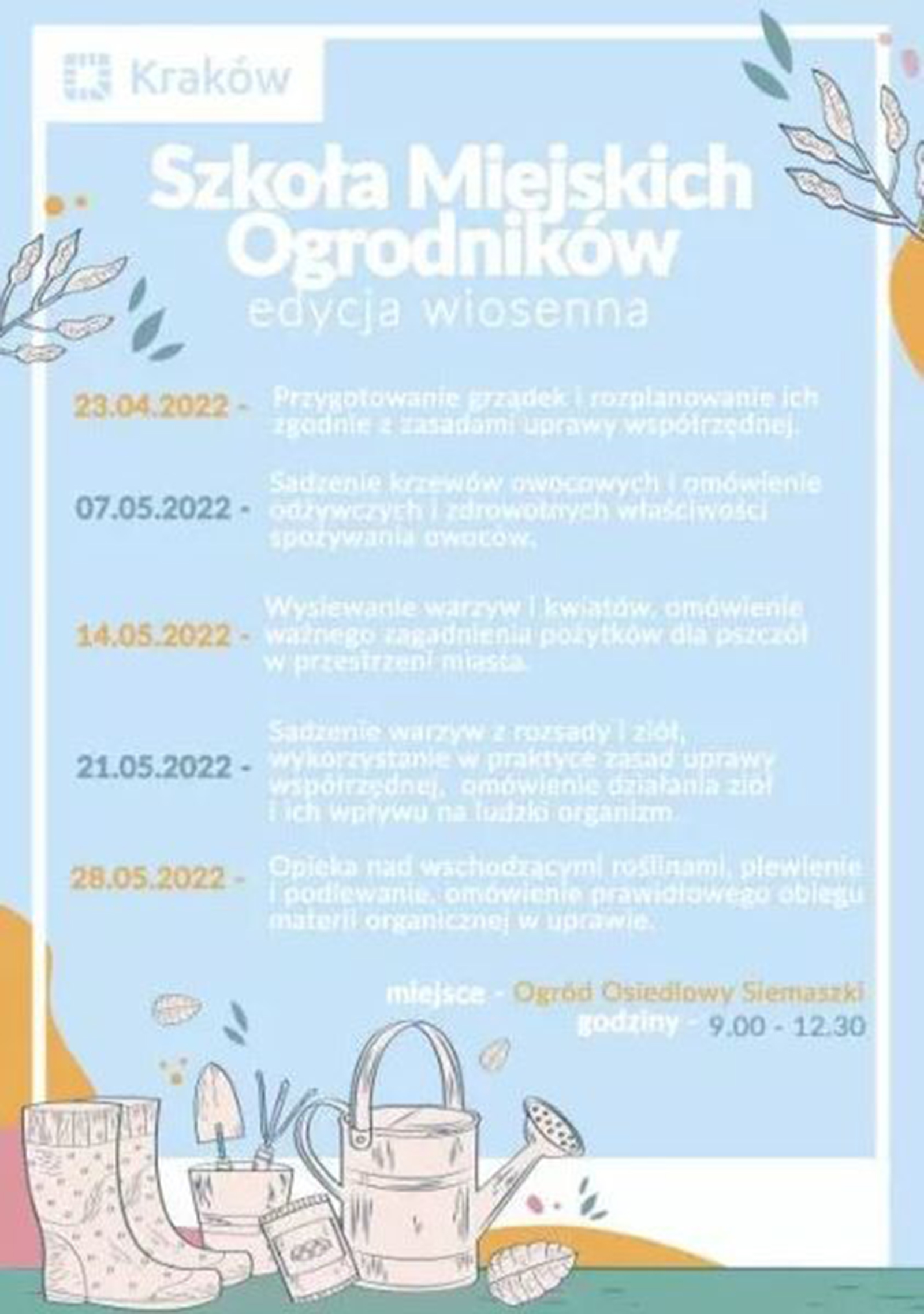 Szkola miejskich ogrodników