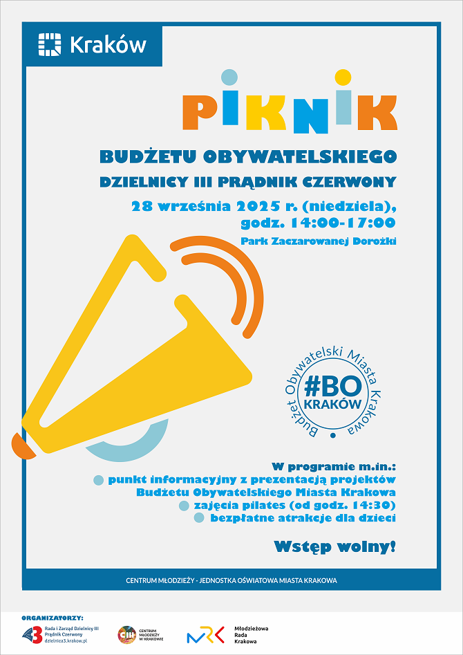 Piknik BO Park Zaczarowanej Dorozki afisz a3 2
