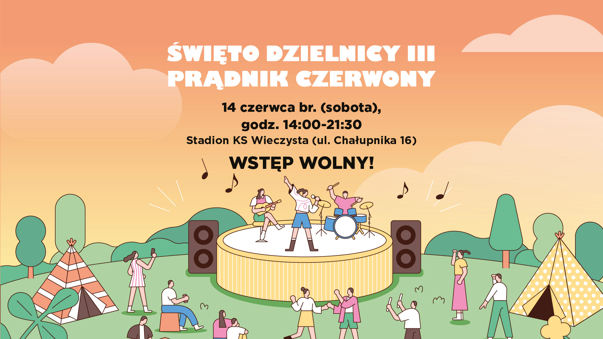 Święto Dzielnicy III Prądnik Czerwony – 14 czerwca 2025 r.