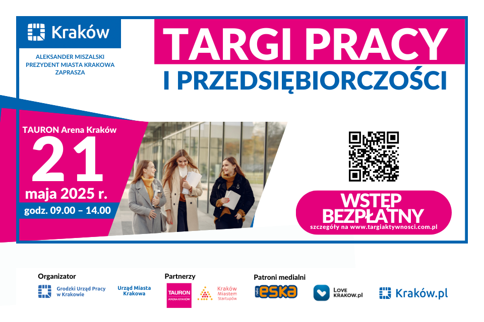  Przyjdź na Targi Pracy i Przedsiębiorczości „Majówka z pracą”!