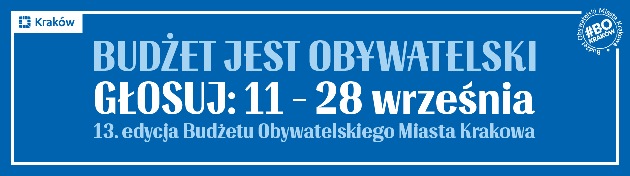 Zagłosuj w Budżecie Obywatelskim Krakowa 2026!