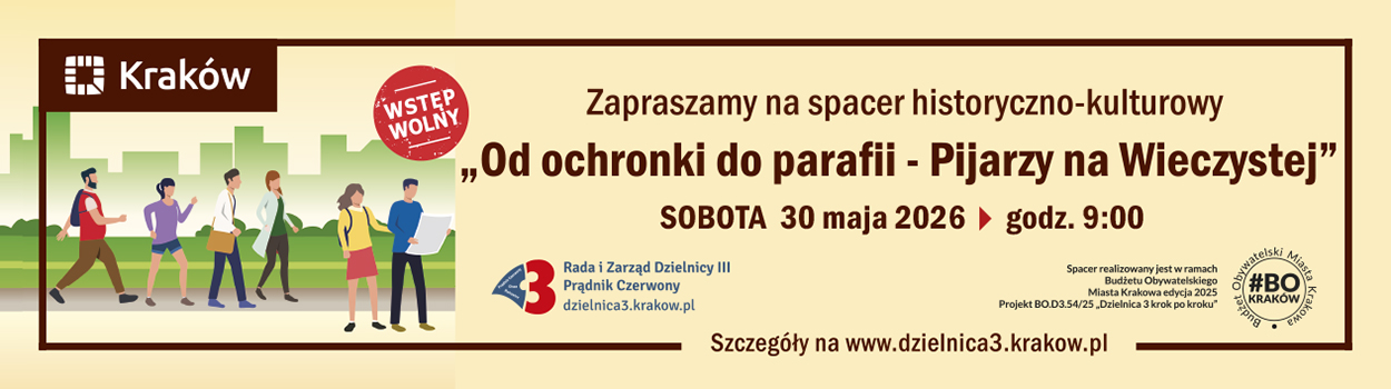 Spacer „Od ochronki do parafii - Pijarzy na Wieczystej” ‒ 30.05.2026 r.