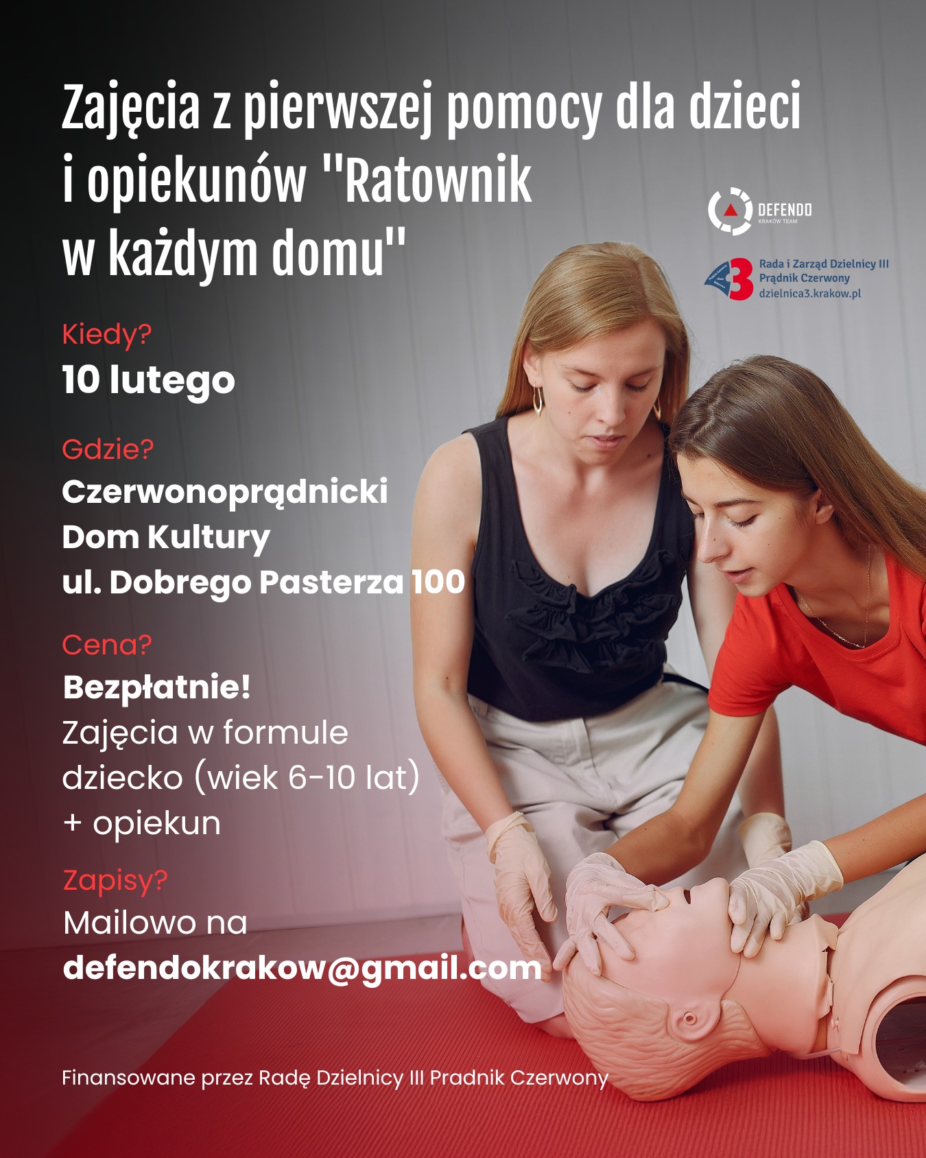 plakat pierwsza pomoc